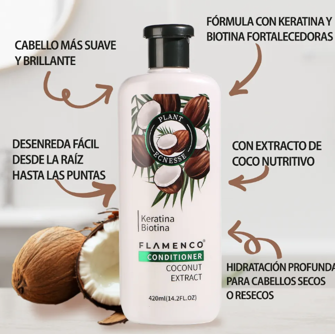 Pack Shampoo + Acondicionador Coco