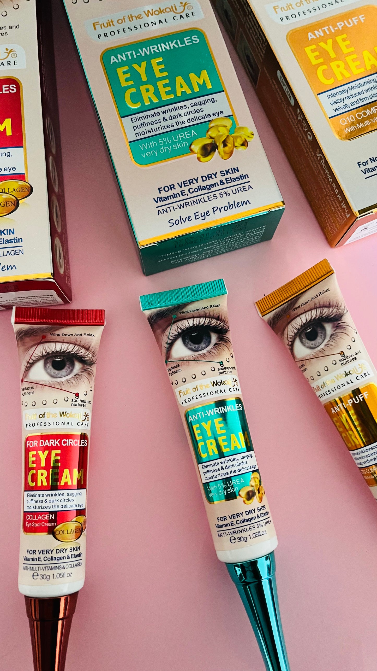 Crema para las ojeras