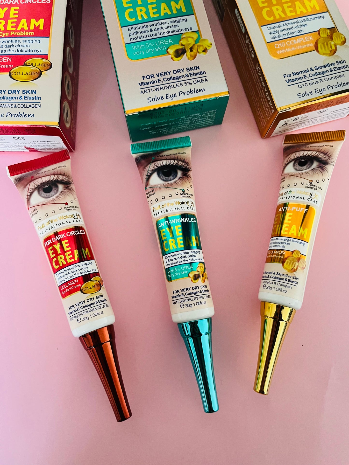 Crema para las ojeras