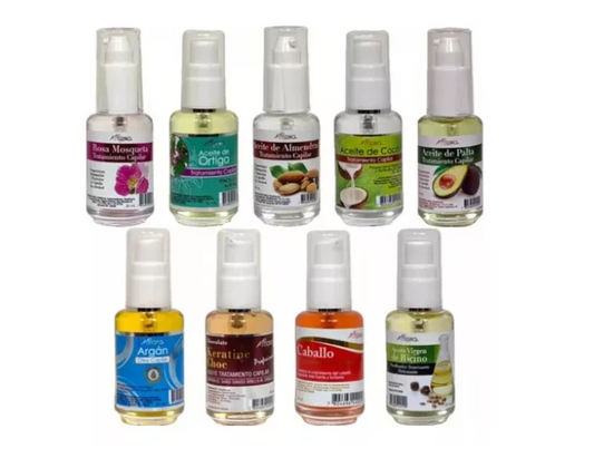 Lote 14 Aceites Capilares MFlora Surtidos