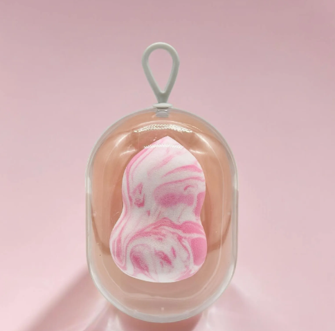 Esponja De Maquillaje Pera Marmoleada