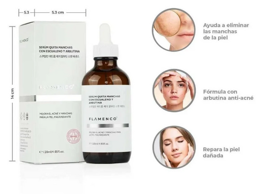 Serum Facial Quitamanchas 120 ml  Flamenco