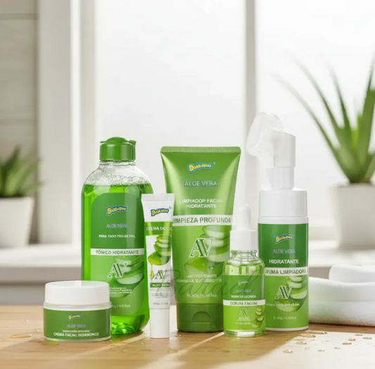 Kit Skincare Facial Aloe Vera Full Hidratación