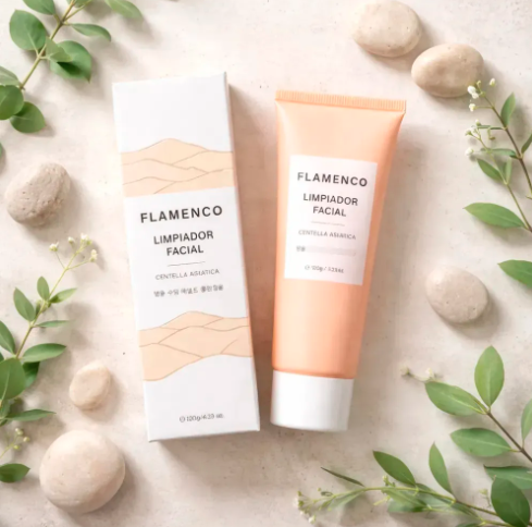 Limpiador Facial Centella Asiática Flamenco