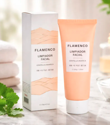 Limpiador Facial Centella Asiática Flamenco