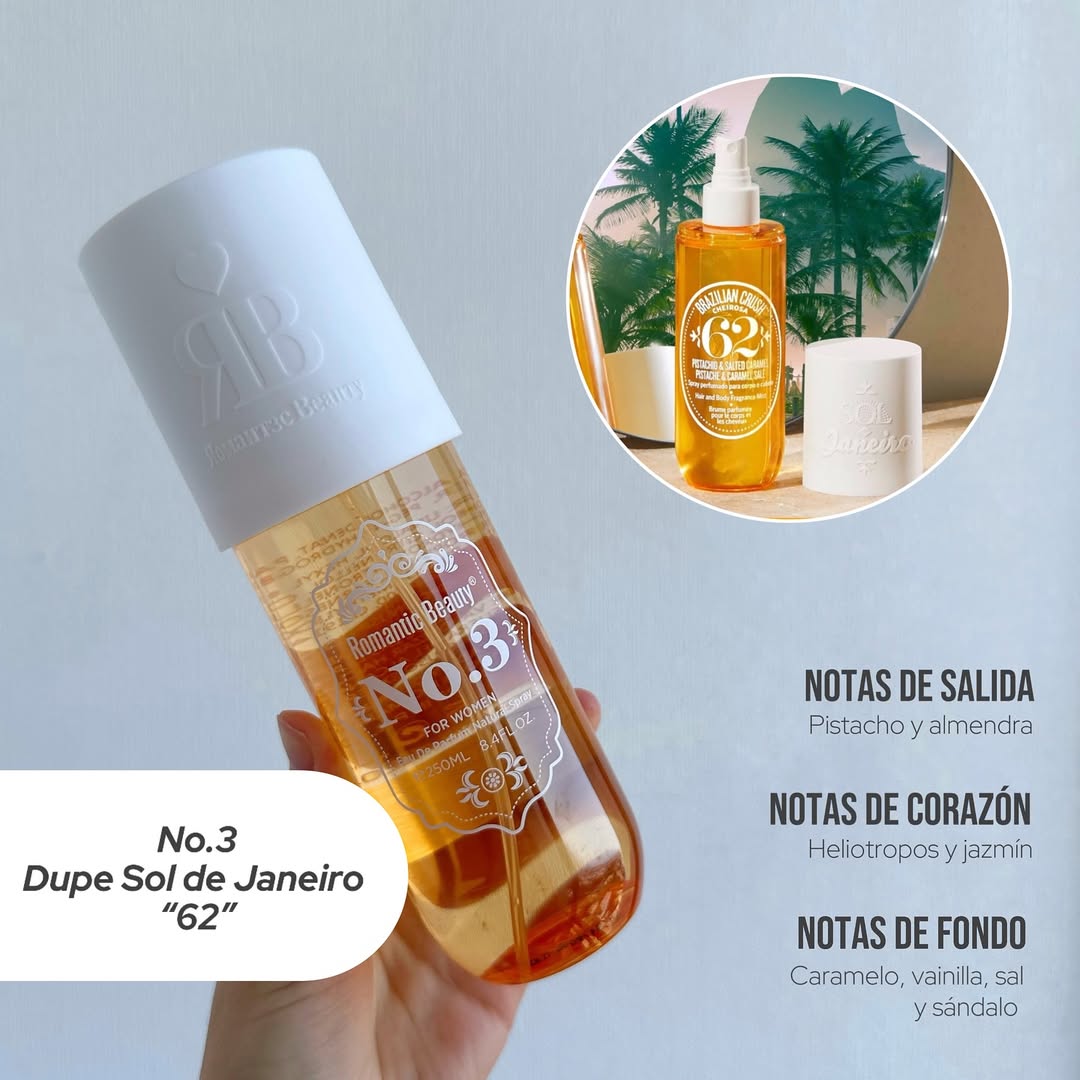 Dupe Sol de Jainero 250 Ml Con Brillo