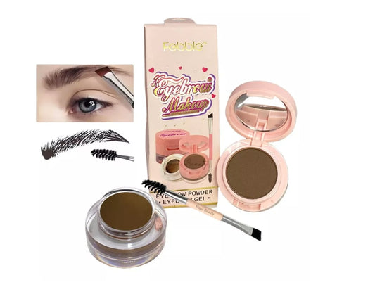 Gel y Sombra de Cejas Flamenco 2en1